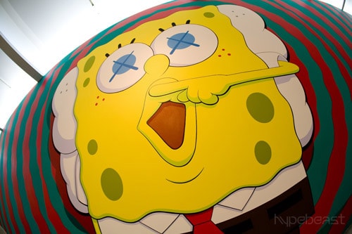 KAWS "Saturated" Show Opening