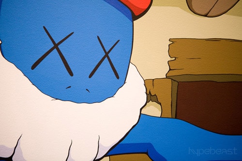 KAWS "Saturated" Show Opening