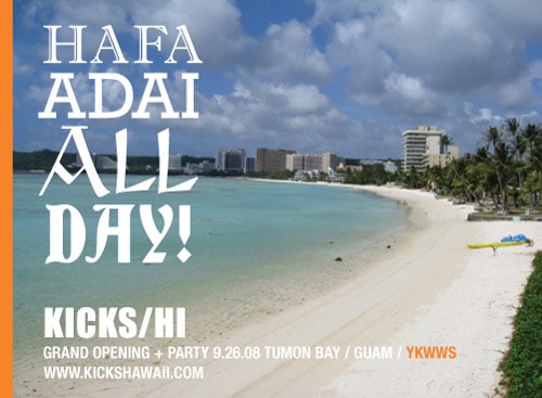 KICKS/HI Opening in Guam 