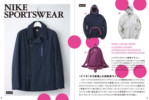 Nike Sportswear 2008 Fall/Winter Apparel