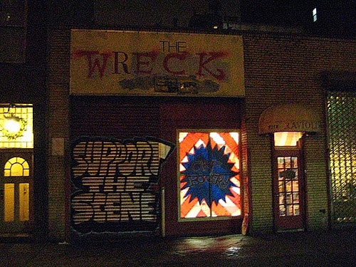 Off Bowery Wreck Center R.I.P Tee