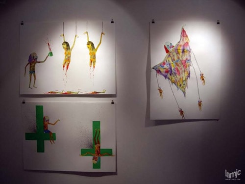 Off Off Bowery Exhibition at colette - A Closer Look