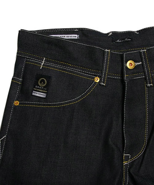 oki-ni x Atelier La Durance Royston Broken Twill 12.5oz Selvedge Slim Jean