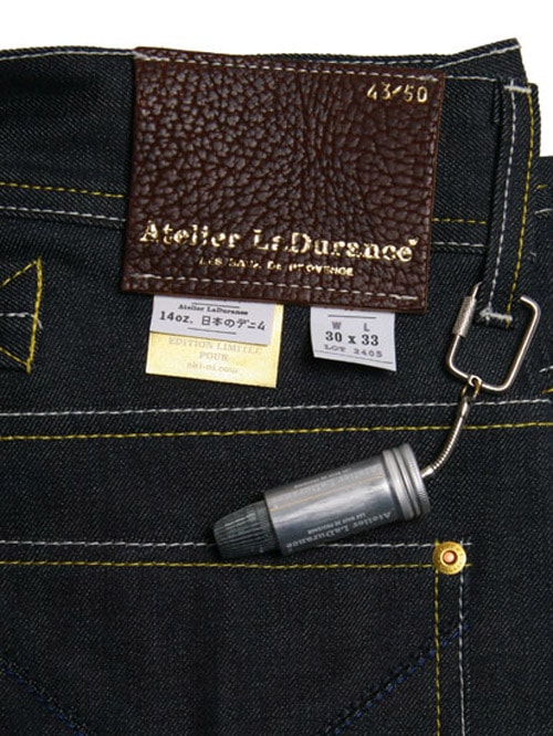 oki-ni x Atelier La Durance Royston Broken Twill 12.5oz Selvedge Slim Jean