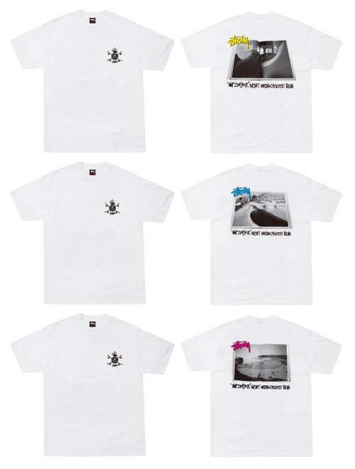 Rip Zinger x Stussy "West Americanized Tour" Tees