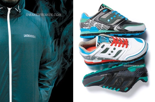 Bodega x Saucony Courageous TR Further Preview 