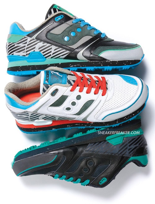 Bodega x Saucony Courageous TR Further Preview 