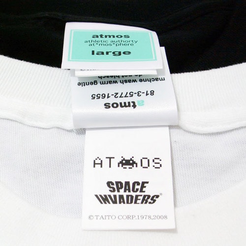 Space Invaders x Atmos 30th Anniversary T-shirt 