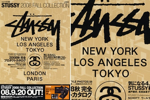 Stussy 2008 Fall Collection Catalog