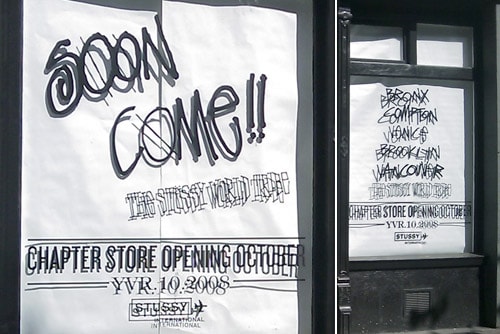 Stussy Vancouver Chapter Opening Set
