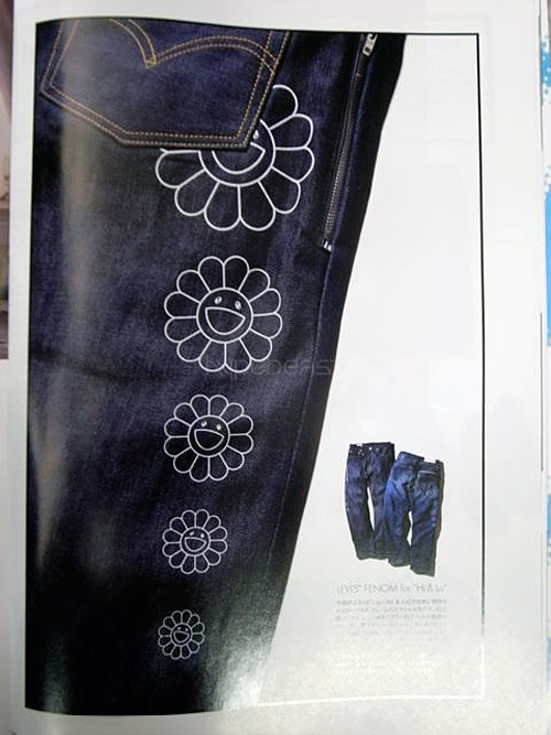 Takashi Murakami x Levi's Fenom "Hi & Lo" Denim