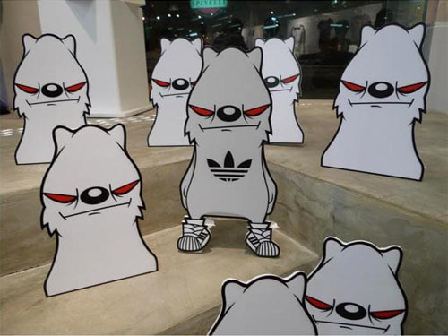 The Killer Gerbil x adidas adiartist