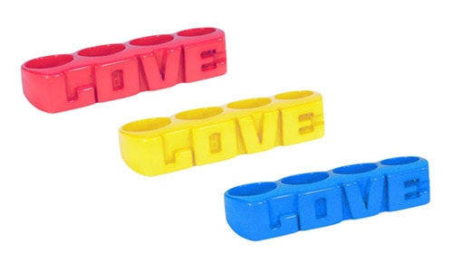TI$A Neon Love Rings 