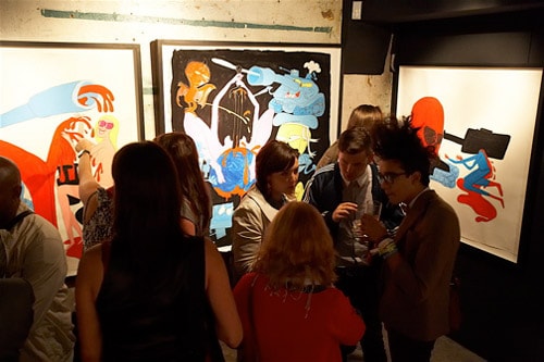 Todd James aka REAS "Blood & Treasure" Exhibition Opening 