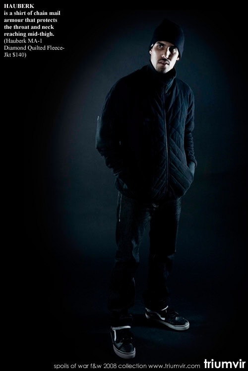 Triumvir 2008 Fall/Winter "Spoils of War" Collection