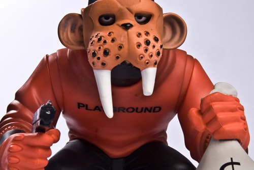Upper Playground N8 Van Dyke Orange "Pay Day" Vinyl 