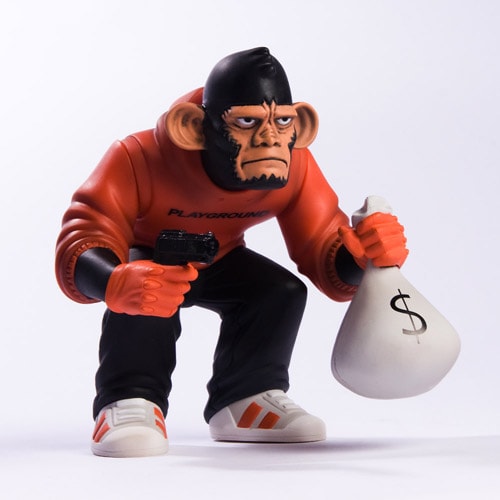 Upper Playground N8 Van Dyke Orange "Pay Day" Vinyl 