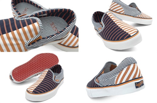Vans Vault Striped Slip-On LX Pack