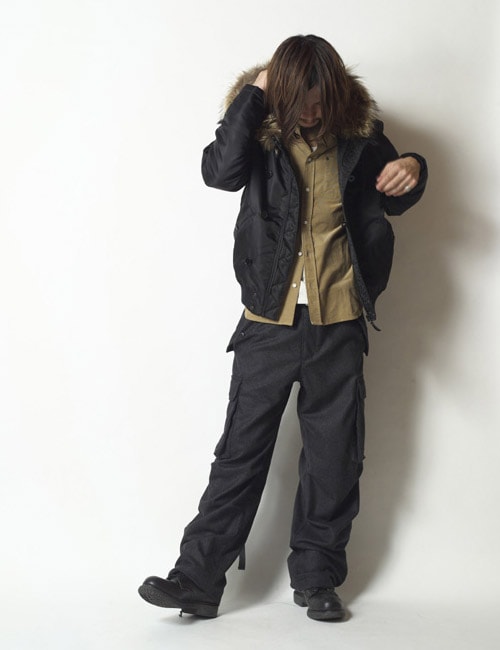 Victim x Schott N-2B Jacket