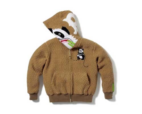A Bathing Ape "Panda" Full Zip-Up Hoodie