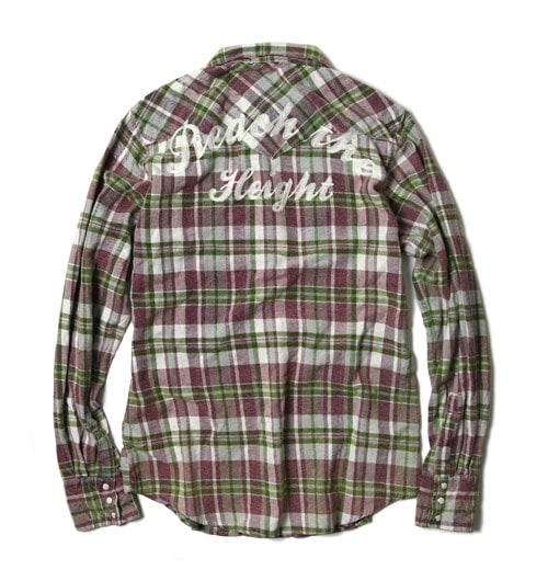 anout commune x Woolrich x SiFury Plaid Shirts