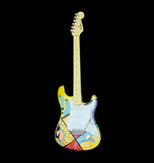 CRASH x F-Toys x Fender Mini Guitars