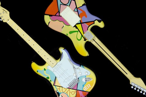 CRASH x F-Toys x Fender Mini Guitars