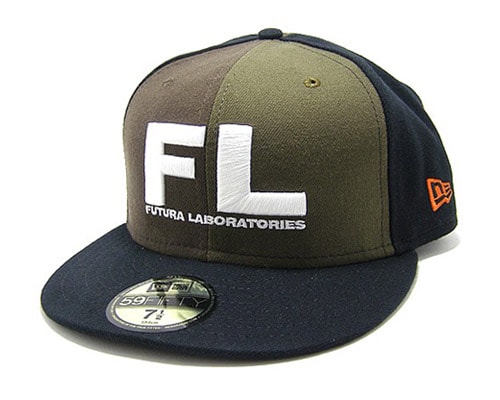 Futura Laboratories Logo Crazy New Era Caps