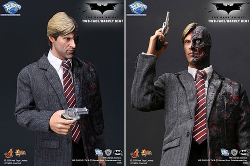 Harvey Dent "Two Face" Figure by Hot Toys - A Closer Look