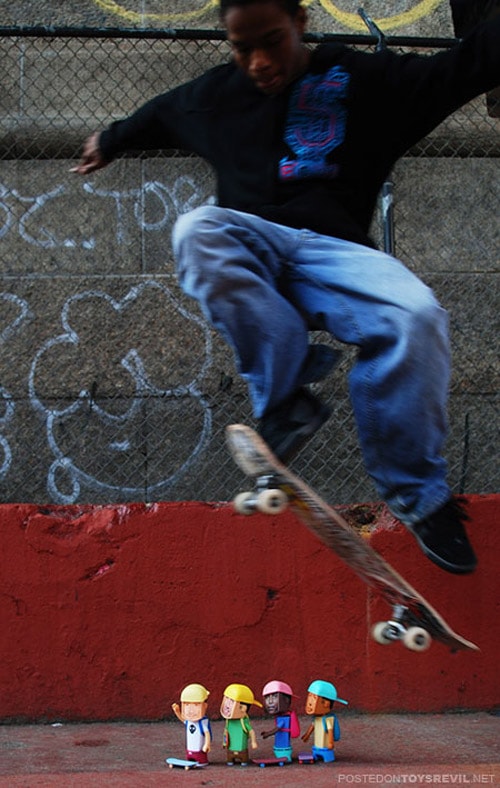 Kicktoys Skateboard and Rapper BEit Dudes