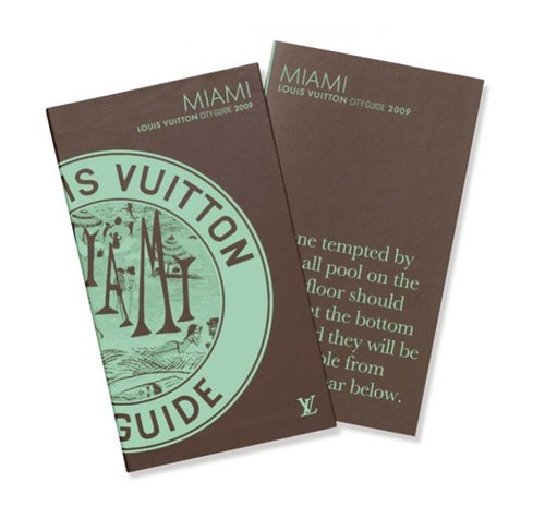 Louis Vuitton City Guide 2009 Series 