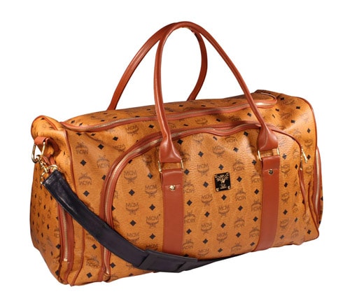 MCM x TI$A Phenomenon Mocha Monogram Collection