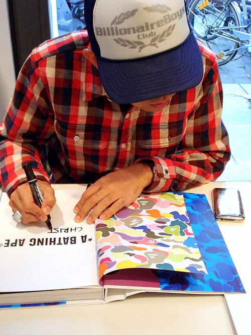 Nigo's A Bathing Ape Book Signing