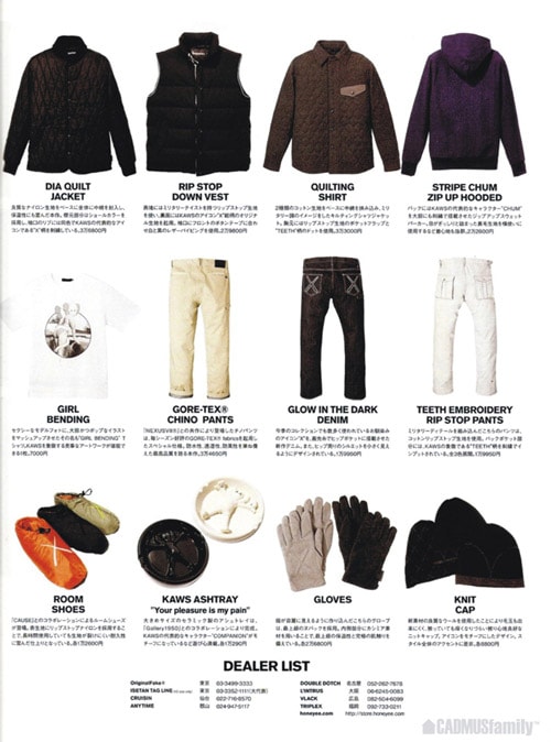 OriginalFake 2008 Autumn/Winter Collection on Warp