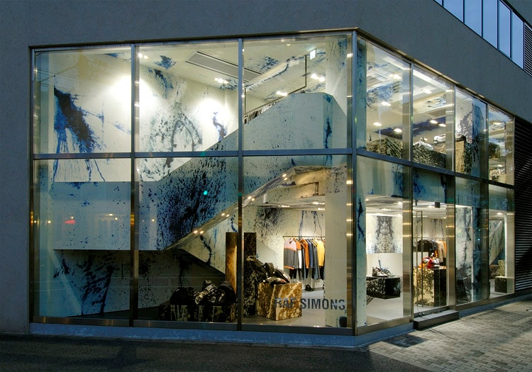 Raf Simons Flagship Store Tokyo