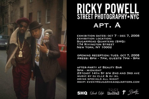 Ricky Powell "Apt. A" Exhibition