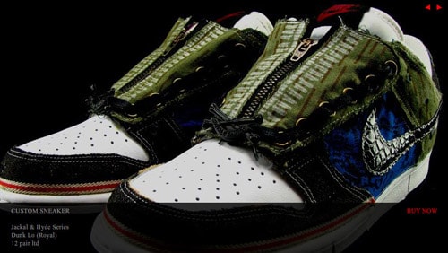 RoyaleFam Dead Generals Nike Dunk Jackal & Hyde Collection