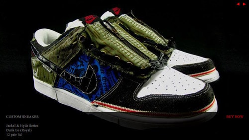 RoyaleFam Dead Generals Nike Dunk Jackal & Hyde Collection