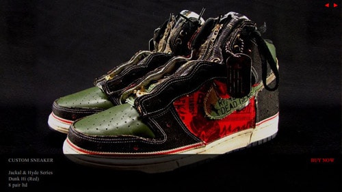 RoyaleFam Dead Generals Nike Dunk Jackal & Hyde Collection