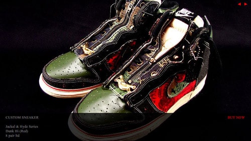 RoyaleFam Dead Generals Nike Dunk Jackal & Hyde Collection