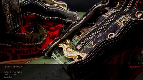 RoyaleFam Dead Generals Nike Dunk Jackal & Hyde Collection