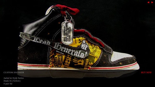 RoyaleFam Dead Generals Nike Dunk Jackal & Hyde Collection