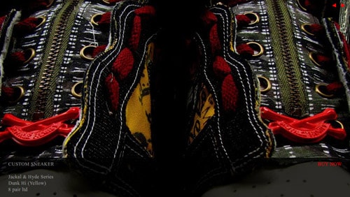 RoyaleFam Dead Generals Nike Dunk Jackal & Hyde Collection