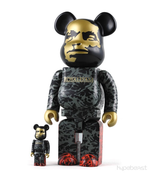 Royalefam 100% & 400% Bearbrick Set by Medicom Toy