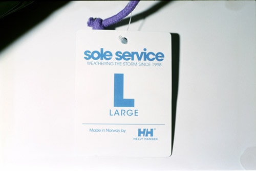 Sole Service x Helly Hansen Limited Edition Raincoat