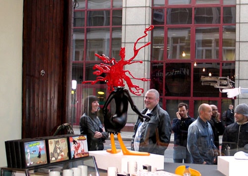 j Cauty & SON "Splatter" Exhibition London