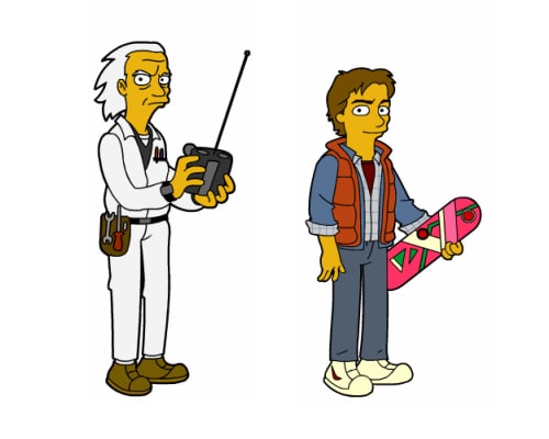 Springfield Punx - Simpsons by Dean Fraser 