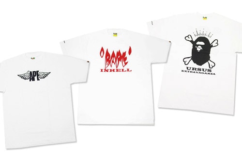 Ursus by Bape x WTAPS - Nigo's Favorite Shop Tees