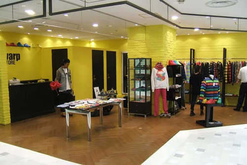 WARP STORE at Shibuya PARCO