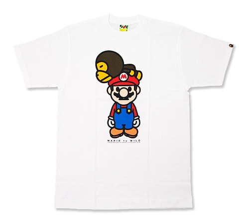 A Bathing Ape Nigo's Favorite Shop "Mario to Milo" Tees